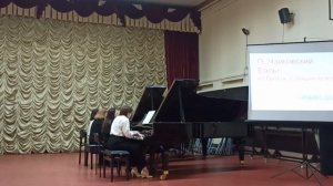 П. Чайковский. Вальс из балета "Спящая красавица" (переложение для фортепиано в 8 рук)