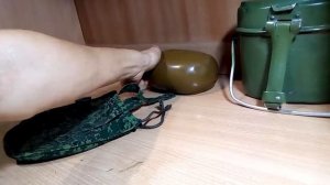 Обзор армейской фляги и котелка