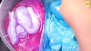 СМЕШИВАЕМ РАЗНОЦВЕТНЫЕ СЛАЙМЫ (1080p)