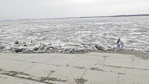Ледоход на Амуре, Хабаровск 2024