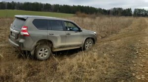 Toyota Prado 150 диагональное вывешивание имитация электронных блокировок