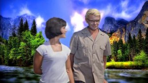 #Где то на белом свете там где всегда мороз/Футаж на хромакей