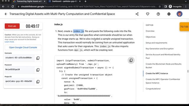 Transacting Digital Assets with Multi Party Computation and Confidential Space GSP1128 смотреть онлайн