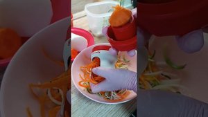 Терка Спиралайзер, часть 2. Идеальная лапша из овощей.