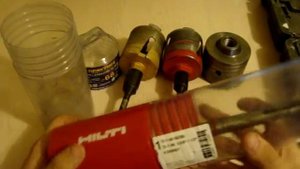 Сравнение  коронок для подрозетников Hilti TE-Y-BK 68/290 Алмазных Практика и DIAM