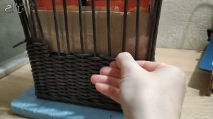 Чайный домик плетение из газетных трубочек (1 часть)