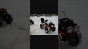 Мотоблок ОКА с адаптером как всё начиналось!..