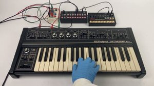 Jay Wires Depeche Mode Shout Cover Roland SH-2 Korg Volca Beats SQ1 Vintage Synthesizer Sequencer