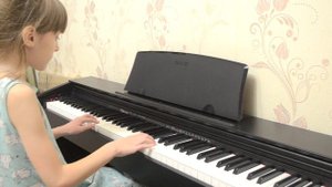 Этюд 12 (38) в медленном темпе - К. Черни (3 класс, фортепиано)