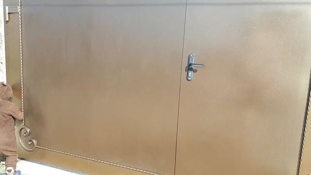 Эти ворота мы ждали больше 5 месяцев!Молотковая краска смотреть онлайн