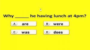 Past Continuous Tense Quiz! Learn English Grammar.