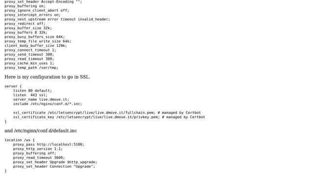 DevOps & SysAdmins: Redirect websocket and json in SSL with NGINX смотреть онлайн