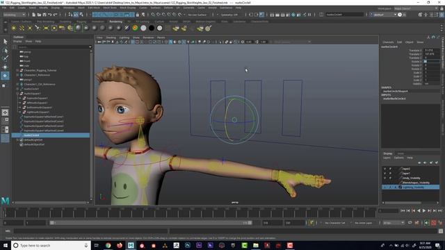 Rigging GUI in Maya