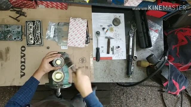 Ремонт компрессора Volvo fh12 смотреть онлайн