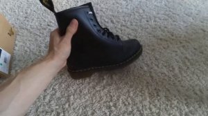 Dr. Martens 1460 smooth black иконы стиля из Англии