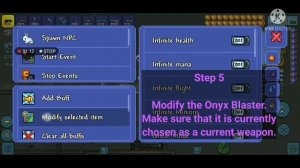 Terraria But A Tutorial About How To Obtain A Low Budget Onyx Chain Blaster From Calamity Mod