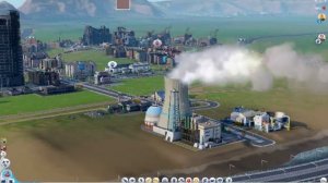 SimCity 5 Beta3 Nuclear Plant Meltdown