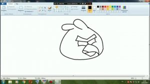 Рисуем все / Рисуем Angry Birds / Урок 7