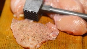 Куриные грудки в кляре