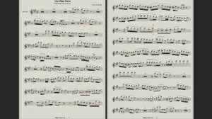 Candy Dulfer & David Stewart - Lily Was Here (Sheet Music For Tenor Saxophone) Makap Sax Edit