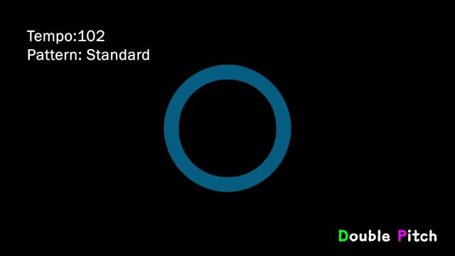 Metronome 102 BPM standard drum beat -30 min смотреть онлайн