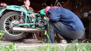 Запуск Мотоцикла урал после 20 лет простоя