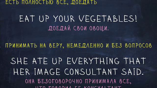 Фразовые глаголы Eat in, Eat out, Eat up, Eat away. "Простой Английский"
