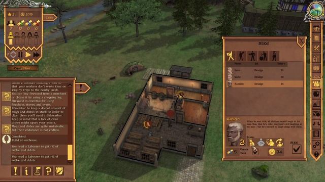 Crossroads Inn #1 — Начинаем управление своей Таверной. Первый взгляд. (Экономический симулятор)