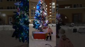 Новогодняя ночь. Всё вокруг запорошила вьюга кутерьма.