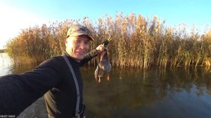 Охота на утку. Кто ищет тот всегда найдет... Дельта волги прекрасна.