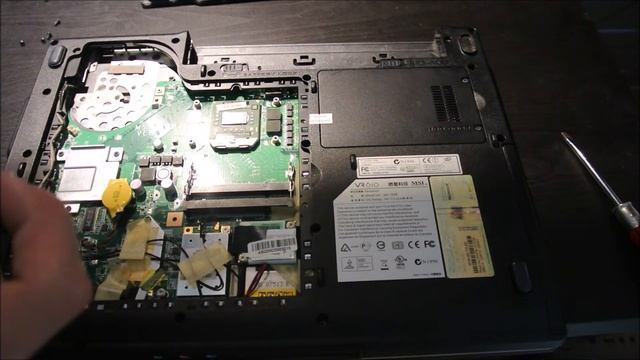 reparation d'un MSI VR610 смотреть онлайн