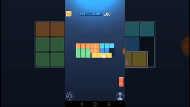 Block Puzzle King Classic Level 100 Walkthrough Solution