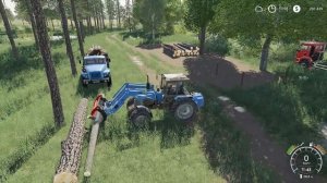 Farming Simulator 19 - Новые ТРАКТОРА. Сушу и собираю СОЛОМУ в валки - Фермер в с. ВАРВАРОВКА # 36