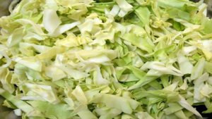 Пирог с молодой капустой