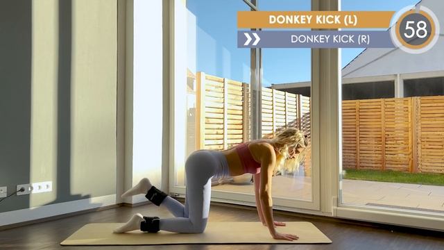 15 MIN. BOOTY BUILDING WORKOUT  ANKLE WEIGHTS - build your booty  Mary Braun