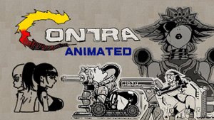 CONTRA ANIMATED (PC,FANGAME) LONGPLAY
