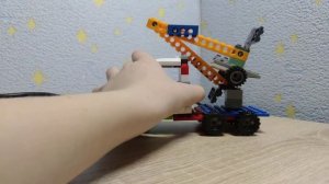 лего самоделка урал 4320 лесовоз