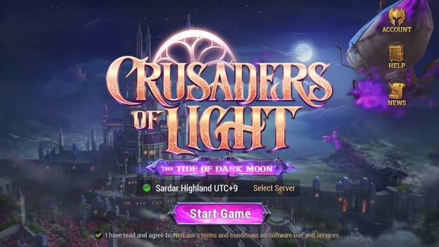 Crusaders of Light - The TIDE of DARK MOON Theme Music! (CoL 2019) Soundtrack смотреть онлайн