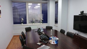 Отделка переговорной комнаты офиса в Москве