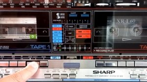 SHARP GF-800Z(D) работа аппарата после профилактики и ремонта