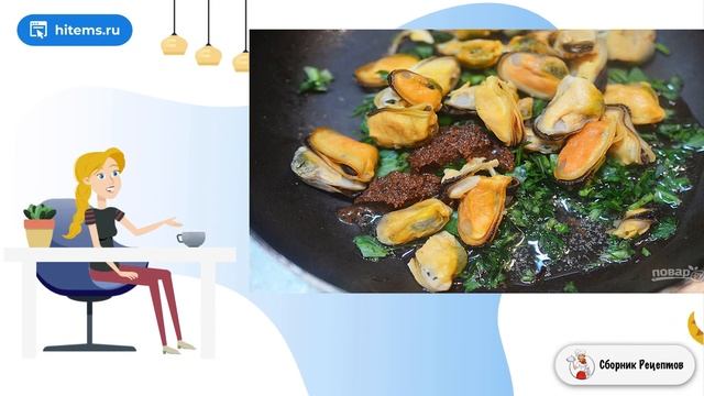 Кальмары фаршированные булгуром и мидиями. Рецепты блюд с фото простые и вкусные смотреть онлайн