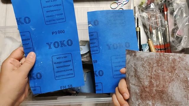 Шлифовка эпоксидной смолы. Какую выбрать наждачную бумагу