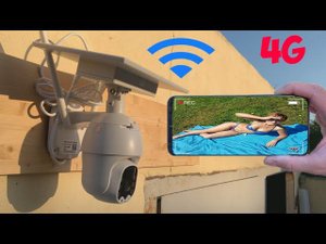 НЕДОРОГАЯ АВТОНОМНАЯ 4G КАМЕРА НА СОЛНЕЧНОЙ БАТАРЕЕ