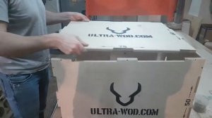 Плиобокс тумба для прыжков ULTRA-WOD - сборка за 10 минут