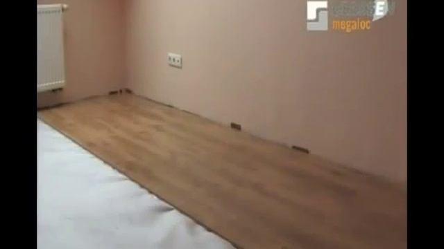 Укладка ламината Classen с замоком Megaloc смотреть онлайн