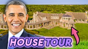 Barack Obama - House Tour - His $11.75 Million Massachusetts Mansion.mp4