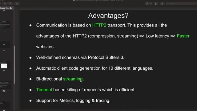 4.2 Introduction to gRPC смотреть онлайн