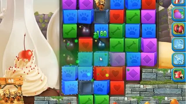 Pet Rescue Saga Level 973 No Boosters смотреть онлайн