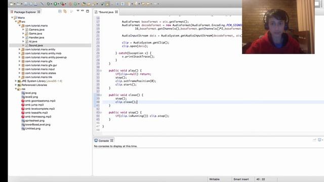 "Java Programming Tutorial" | "Super Mario Game" #37 | Sounds смотреть онлайн