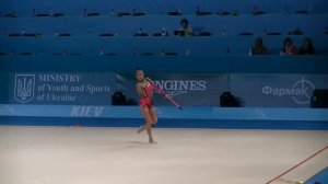 Svirina Anna (ARM) clubs World Championships RG 2013 Qual